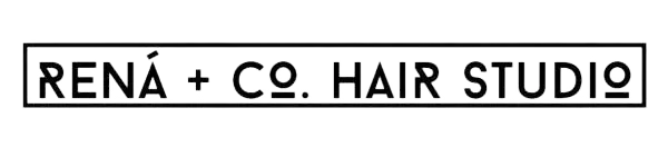 Rená + Co. Hair Studio Logo